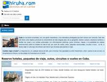 Tablet Screenshot of hicuba.com